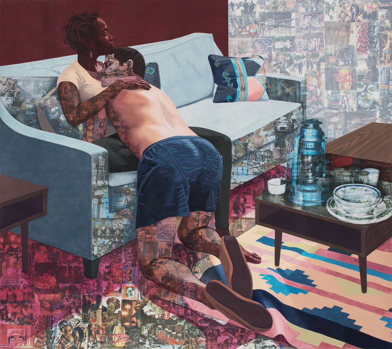 Art by Njideka Akunyili Crosby - GRAVERAVENS