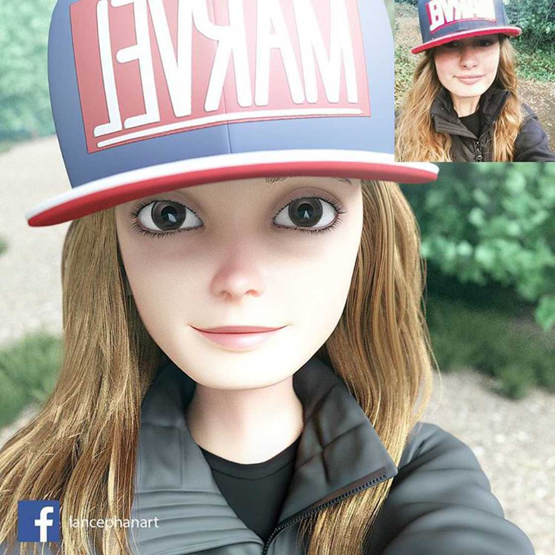 Random Profile Pictures Transformed into 3D Portraits - GRAVERAVENS